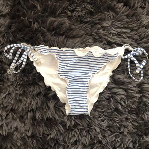 H&M Striped Swim Bottoms